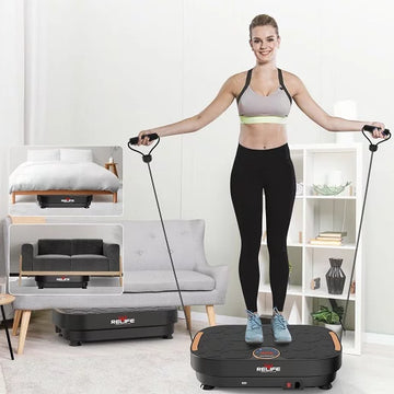 The Benefits Of Vibration Plate Exercise Machine: Weight Loss + Balance