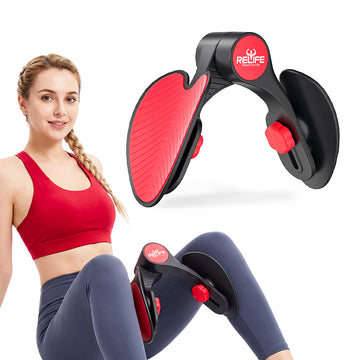 Thigh Exerciser Machine, Inner Leg Trainer, Thigh Trainer with Non-Slip Pads
