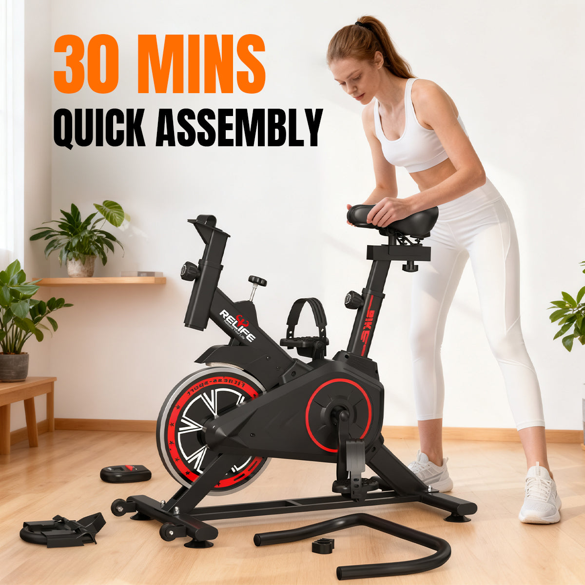 Indoor Belt Drive Stationary Exercise Bike Indoor Belt Drive Stationary Exercise Bike