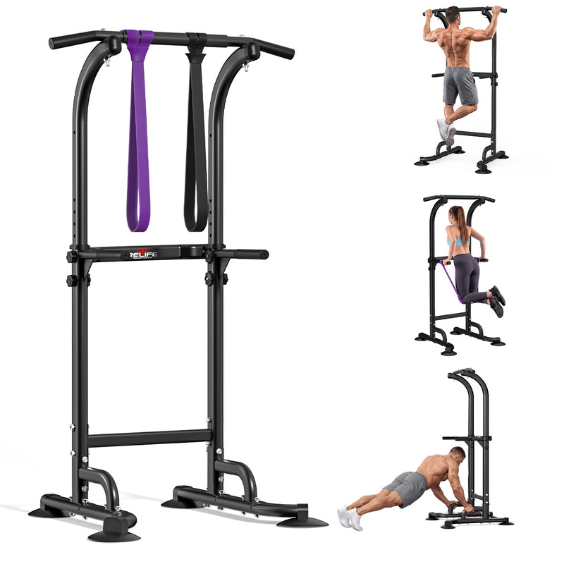 Relife Power Tower Workout Pull Up Station for Home Gym 9