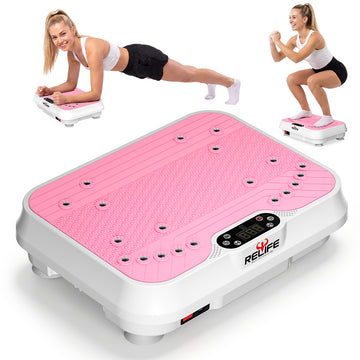 Relife vibration plate exercise machine for home workouts