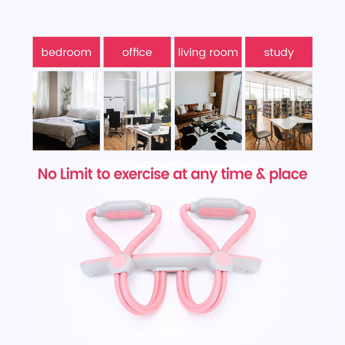 High Elastic Multifunction Pedal Resistance Band