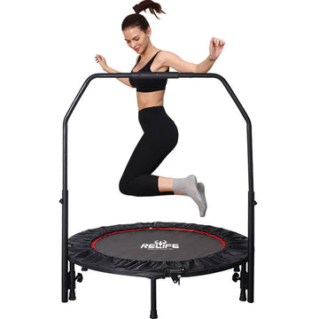 40/48″ Jump Trampoline with Handle for Rebounder Workout