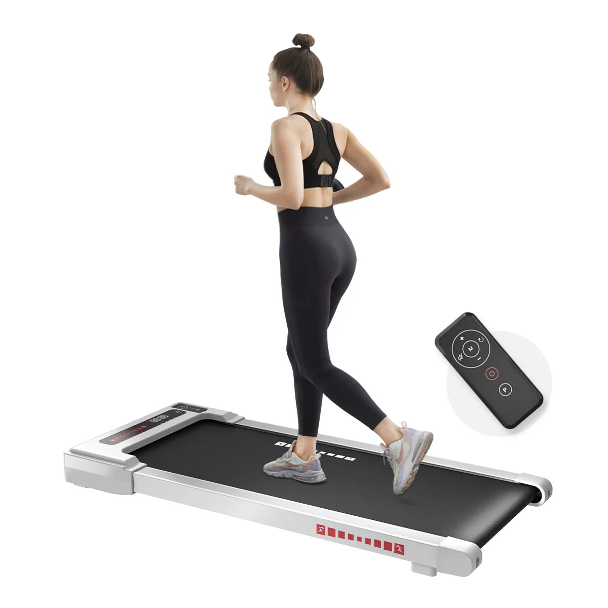 Installation-Free Portable Walking Pad Treadmill Under Desk