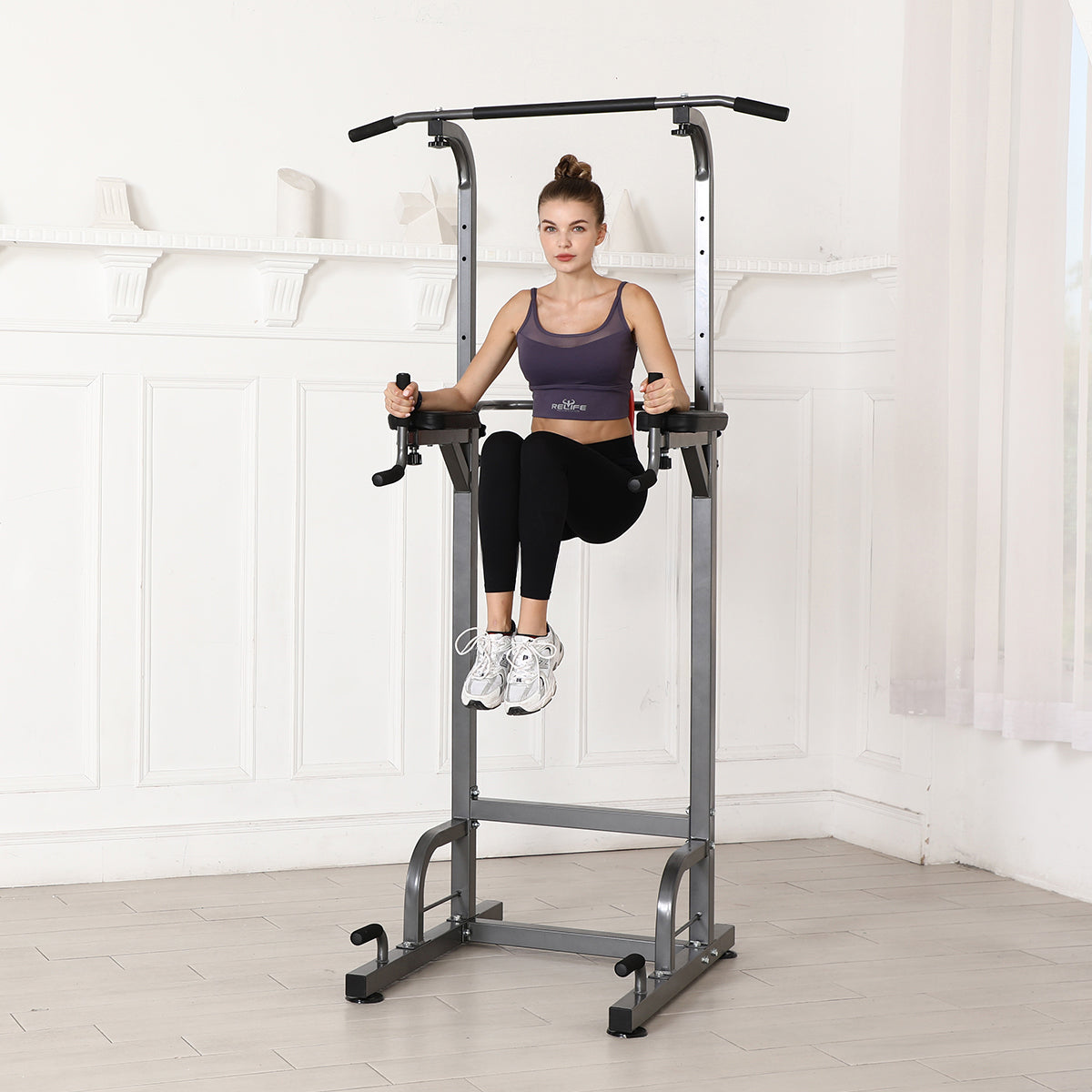 2025 Relife Best Power Tower Workout Pull Up Station for