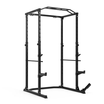 Multi-Functional Power Rack with J-Hooks Landmine Attachment for Home Gym