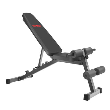 Foldable & Adjustable Workout Bench for Home Gym Strength Training