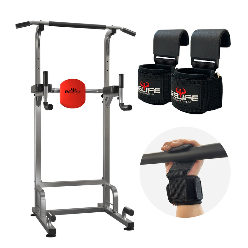 Relife Power Tower Workout Pull Up Station for Home Gym 6