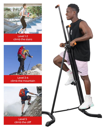 2025 Home Vertical Climber Exercise Machine Workout Fitness Stepper for Sale