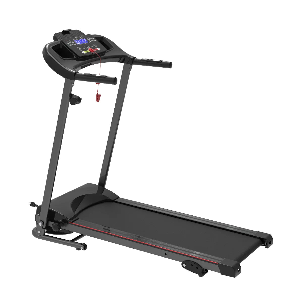 Bluetooth Enabled Folding Electric Treadmill with Incline for Home