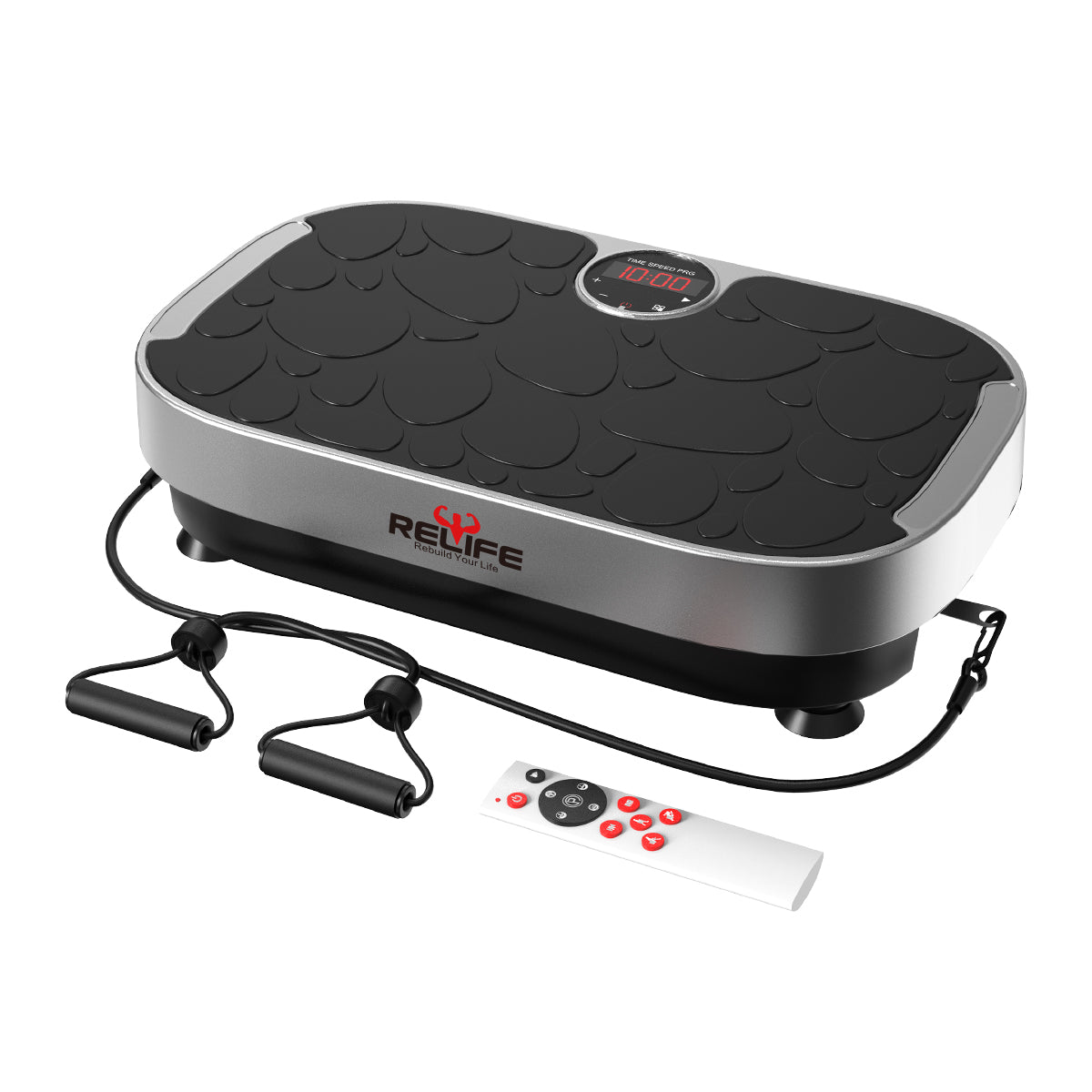 Vibration Plate with Loop Bands for Home Gym Vibration Plate with Loop Bands for Home Gym